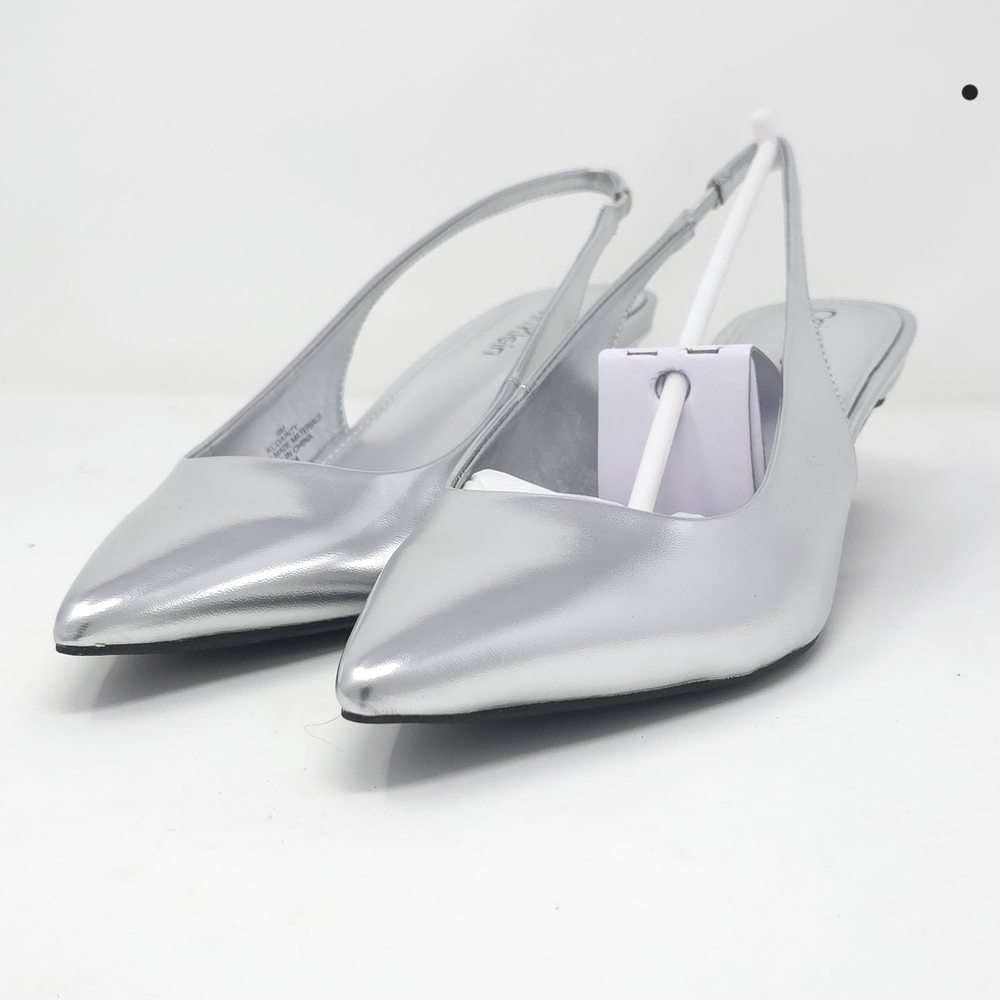Calvin Klein Dainty Pumps, Silver Size 9M